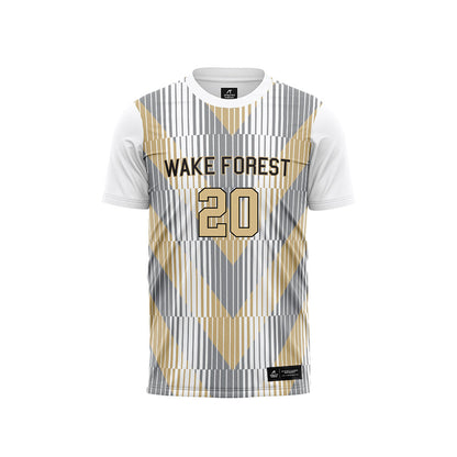 Wake Forest - NCAA Women's Soccer : Hannah Johnson Pattern White Jersey