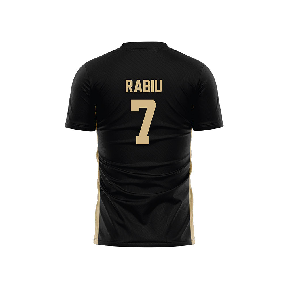 Wake Forest - NCAA Men's Soccer : Nico Rabiu Black Jersey