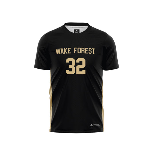 Wake Forest - NCAA Men's Soccer : Garrison Tubbs Black Jersey