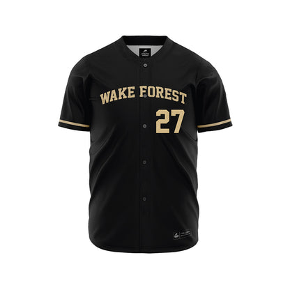 Wake Forest - NCAA Baseball : Cameron Gill - Baseball Jersey