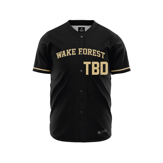 Wake Forest - NCAA Baseball : William Gervase - Baseball Jersey