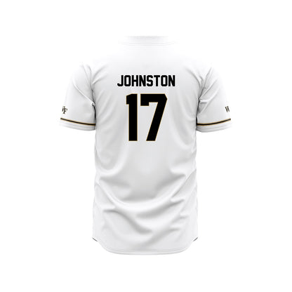 Wake Forest - NCAA Baseball : Zach Johnston - Baseball Jersey