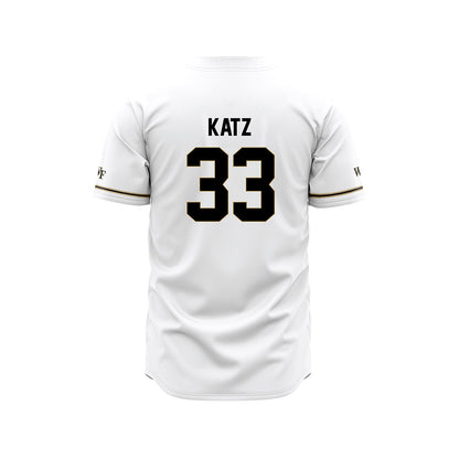 Wake Forest - NCAA Baseball : Chris Katz - Baseball Jersey