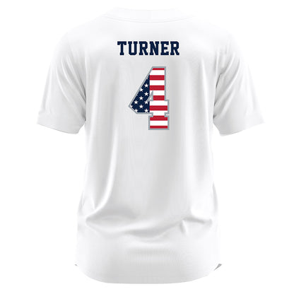 Troy - NCAA Softball : Natalie Turner - Baseball Jersey