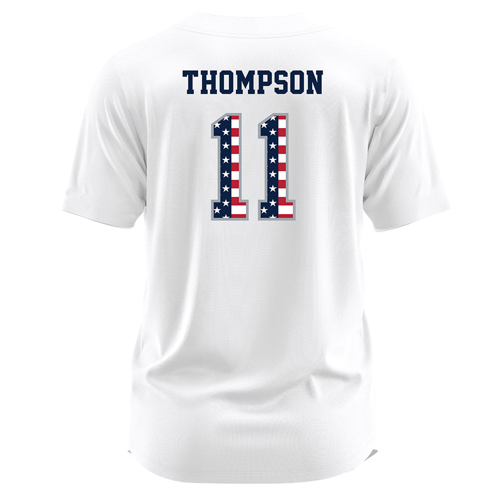 Troy - NCAA Softball : Audra Thompson - Baseball Jersey
