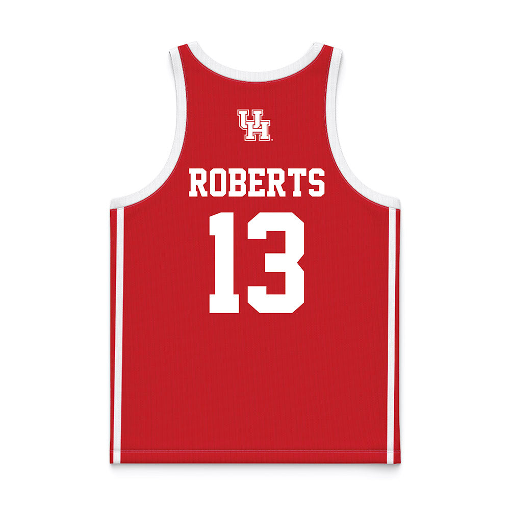 Houston - NCAA Men's Basketball : J'Wan Roberts - Basketball Jersey Red