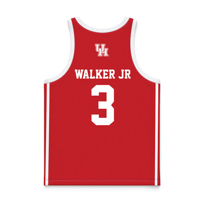 Houston - NCAA Men's Basketball : Ramon Walker Jr - Basketball Jersey Red