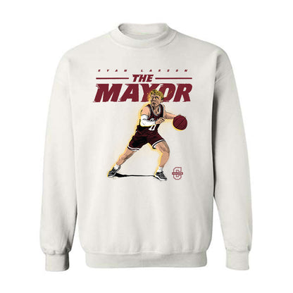 Charleston - NCAA Men's Basketball : Ryan Larson The Mayor Sweatshirt