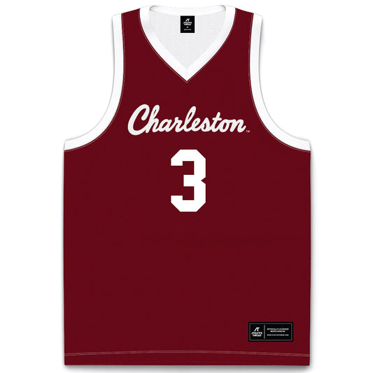 Charleston - NCAA Men's Basketball : Dalton Bolon - Basketball Jersey