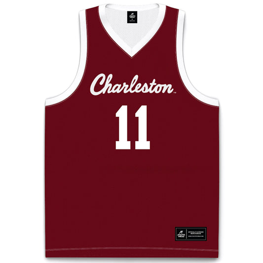 Charleston - NCAA Men's Basketball : Ryan Larson - Basketball Jersey