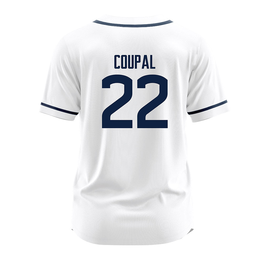 UConn - NCAA Softball : Haley Coupal - Baseball Jersey White