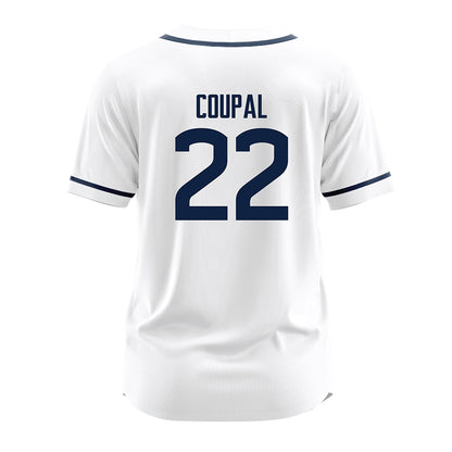 UConn - NCAA Softball : Haley Coupal - Baseball Jersey White
