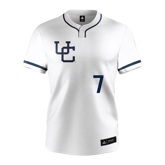 UConn - NCAA Softball : Hope Jenkins - Baseball Jersey White