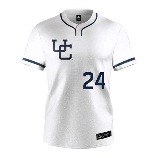 UConn - NCAA Softball : Sydnee Koosh - Baseball Jersey White