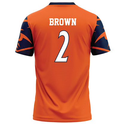 UTSA - NCAA Football : Brandon Brown - Football Jersey Orange