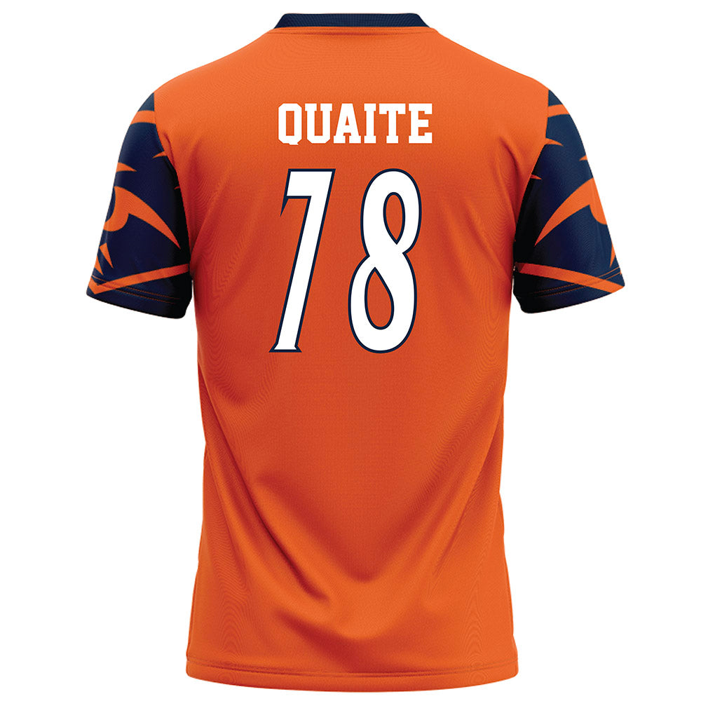 UTSA - NCAA Football : DJ Quaite - Orange Jersey
