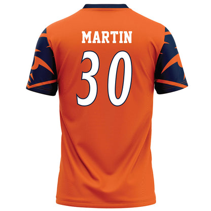 UTSA - NCAA Football : Davin Martin - Orange Jersey