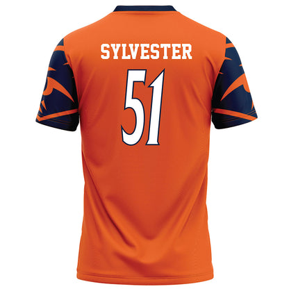 UTSA - NCAA Football : Travon Sylvester - Orange Jersey