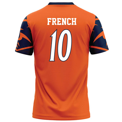 UTSA - NCAA Football : Martavius French - Orange Jersey