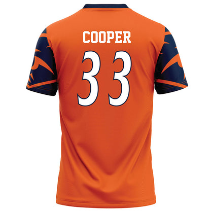 UTSA - NCAA Football : Camron Cooper - Orange Jersey
