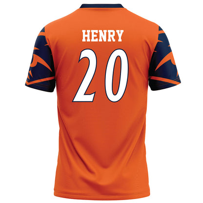 UTSA - NCAA Football : Robert Henry - Orange Jersey