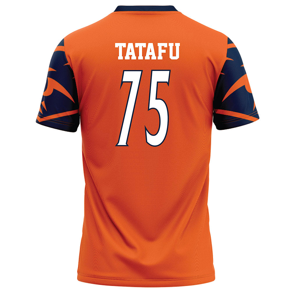 UTSA - NCAA Football : Venly Tatafu - Orange Jersey