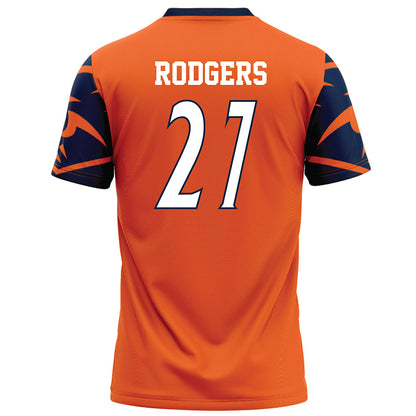 UTSA - NCAA Football : Ja'Kevian Rodgers - Orange Jersey
