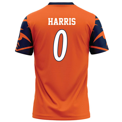 UTSA - NCAA Football : Frank Harris - Orange Jersey