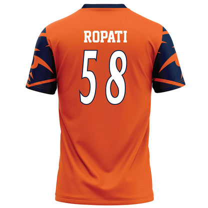 UTSA - NCAA Football : Etueni Ropati - Orange Jersey
