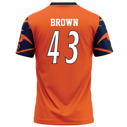 UTSA - NCAA Football : Kaleb Brown - Orange Jersey