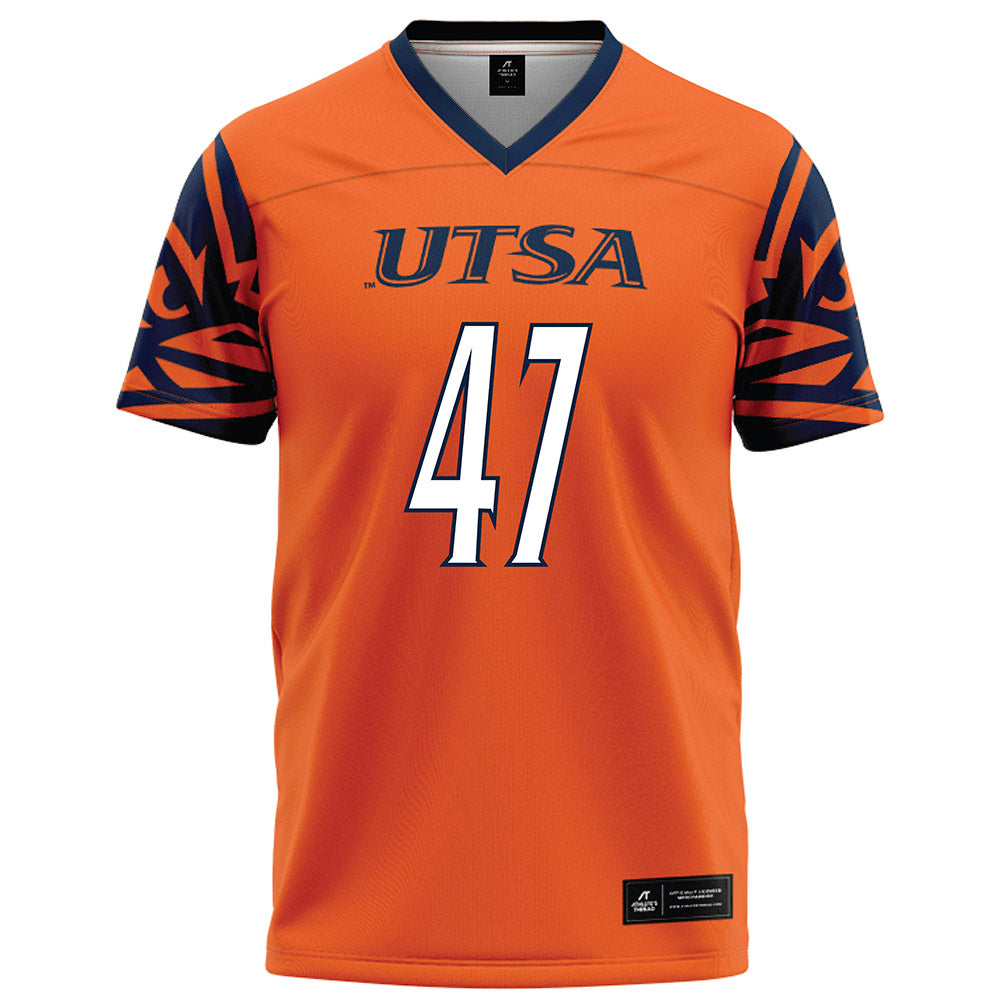 UTSA - NCAA Football : Tate Sandell - Orange Jersey