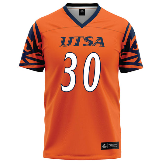 UTSA - NCAA Football : Davin Martin - Orange Jersey