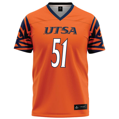 UTSA - NCAA Football : Austin Phillips - Orange Jersey
