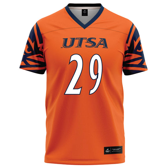 UTSA - NCAA Football : Elliott Davison - Orange Jersey