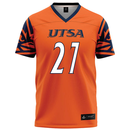 UTSA - NCAA Football : Ja'Kevian Rodgers - Orange Jersey