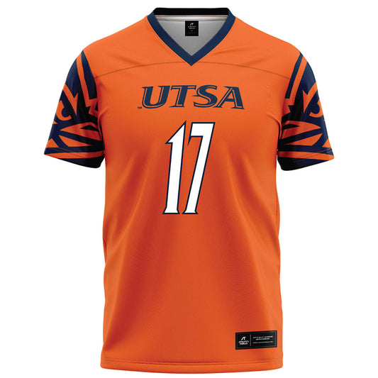 UTSA - NCAA Football : Asyrus Simon - Orange Jersey