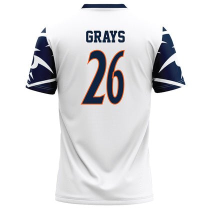 UTSA - NCAA Football : Bryce Grays - White Jersey