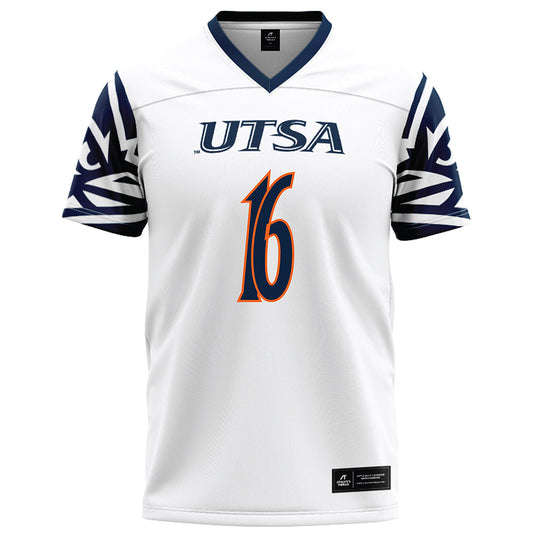 UTSA - NCAA Football : Jackson Gilkey - White Jersey