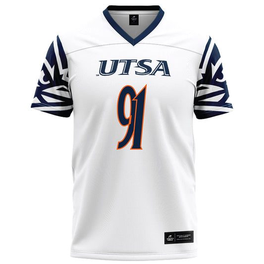 UTSA - NCAA Football : Ethan Laing - White Jersey