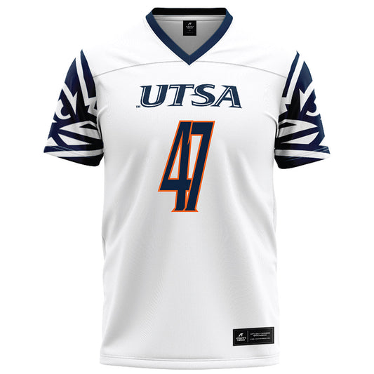 UTSA - NCAA Football : Tate Sandell - White Jersey