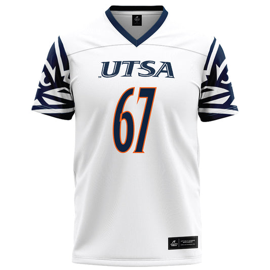 UTSA - NCAA Football : Walker Baty - White Jersey