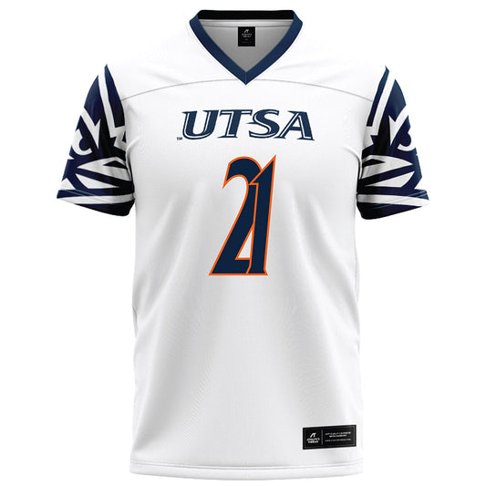 UTSA - NCAA Football : Ken Robinson - White Jersey