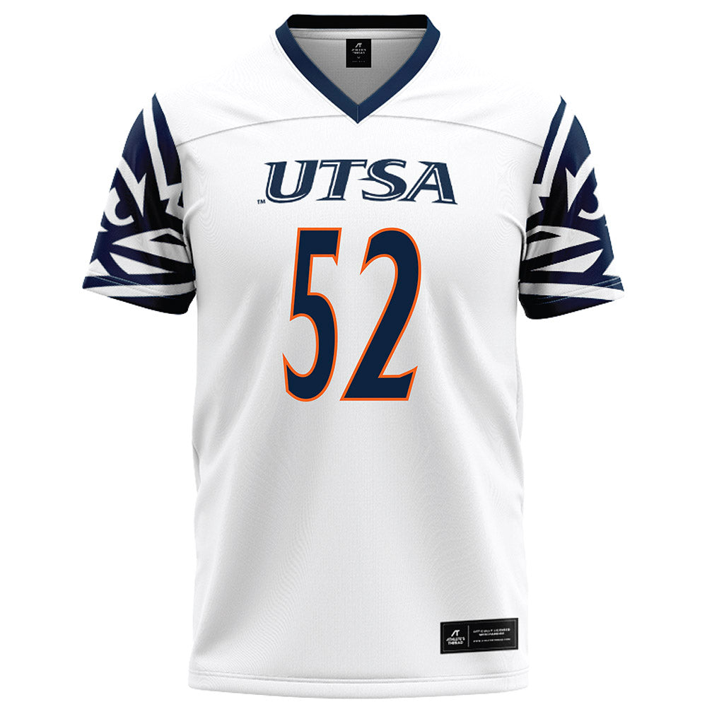 UTSA - NCAA Football : Cade Collenback - White Jersey