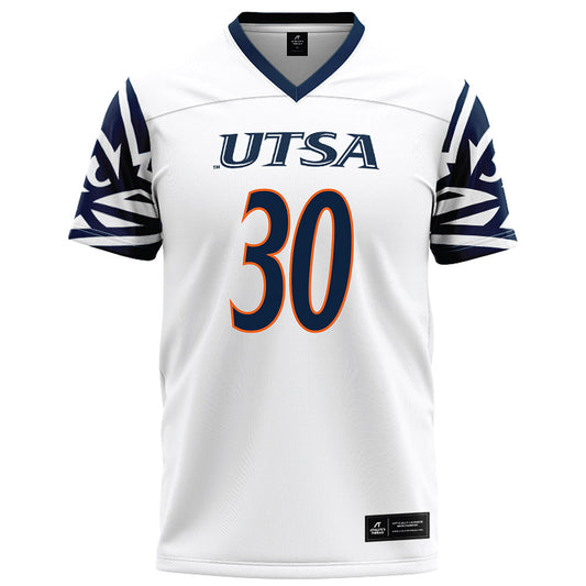 UTSA - NCAA Football : Davin Martin - White Jersey