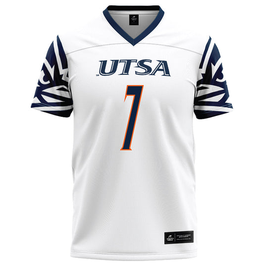 UTSA - NCAA Football : Donyai Taylor - Football Jersey White