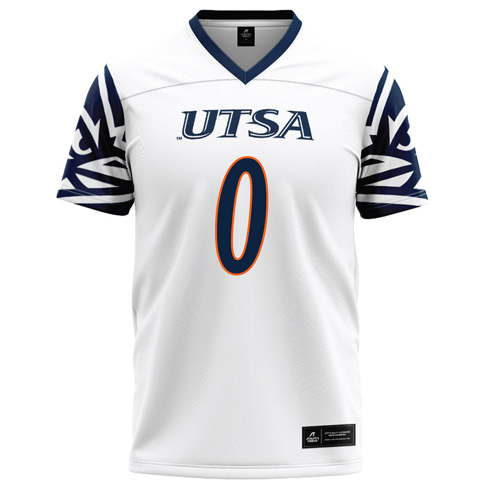 UTSA - NCAA Football : Patrick Wallace - White Jersey