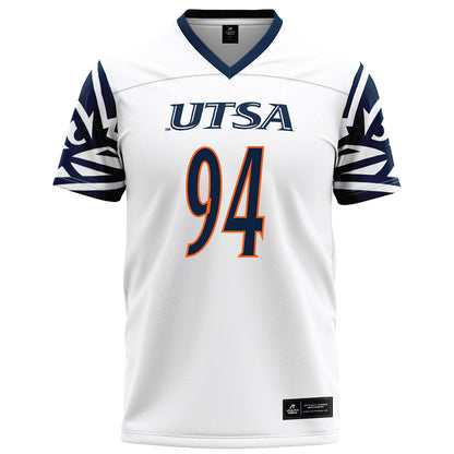 UTSA - NCAA Football : Joseph Evans - White Jersey