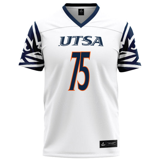 UTSA - NCAA Football : Venly Tatafu - White Jersey
