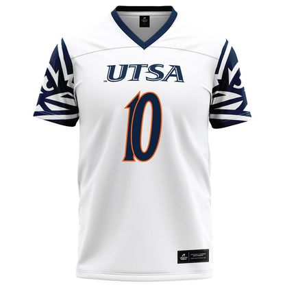UTSA - NCAA Football : Amare Johnson - White Jersey