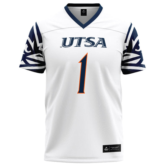 UTSA - NCAA Football : De'Corian Clark - White Jersey